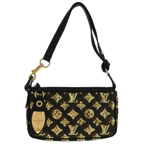 Louis Vuitton Monogram Eclipse Pochette Accessoires Handbag - Picture 1 of 7